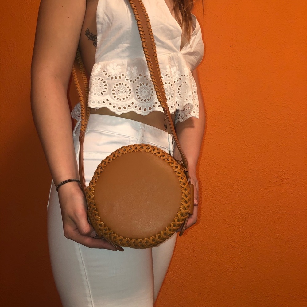 Boho circle purse